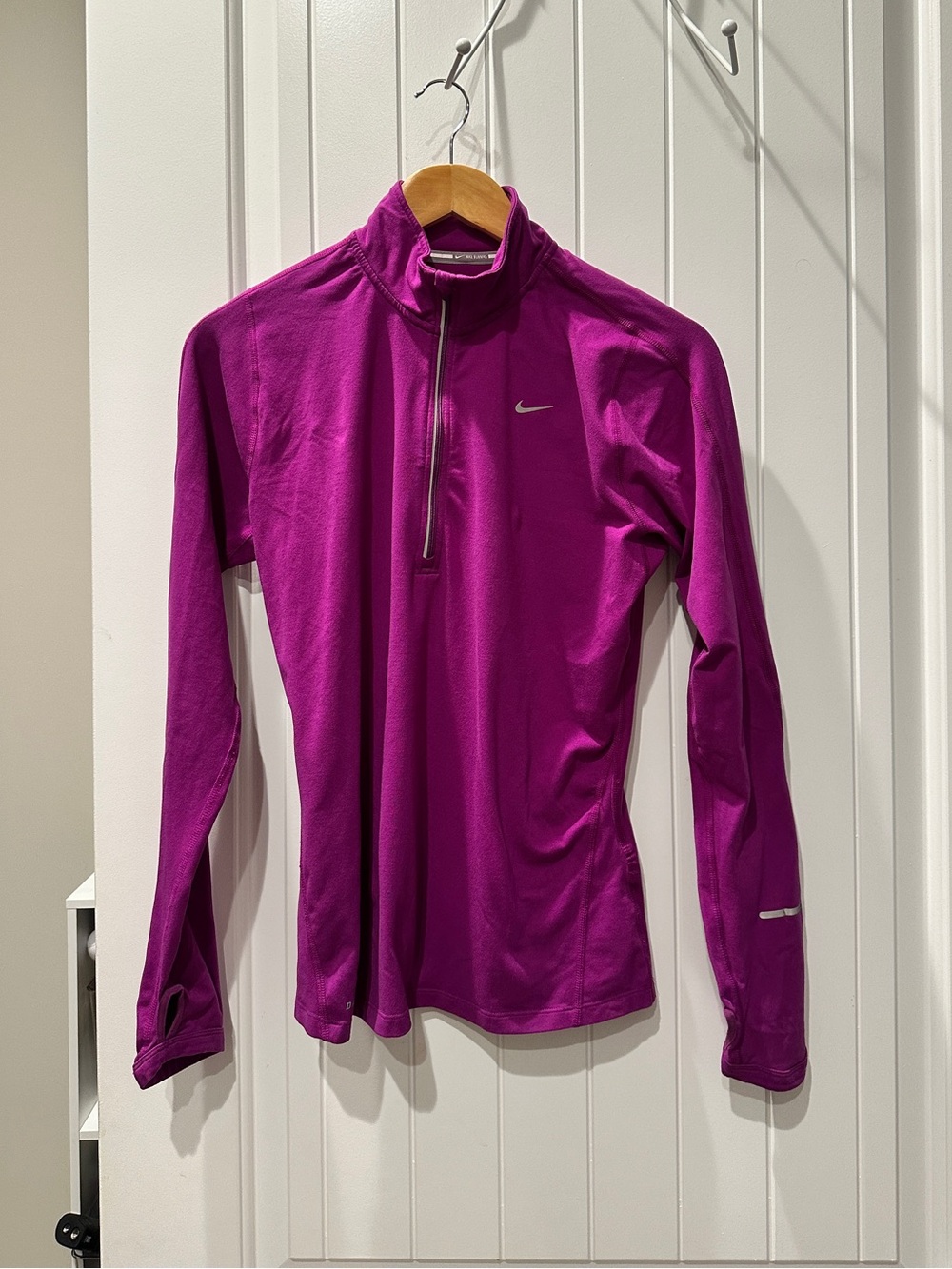 Nike Dri-FIT Quarter-Zip Pullover - Magenta/Purple